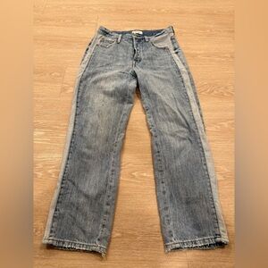 Pistola Two-Tone Straight Leg Button Fly Jeans